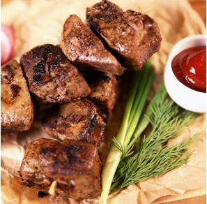 Печень говяжья