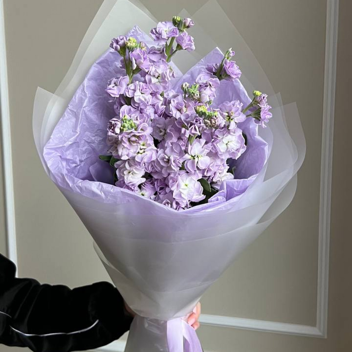 Моно букет из маттиолы (предзаказ)