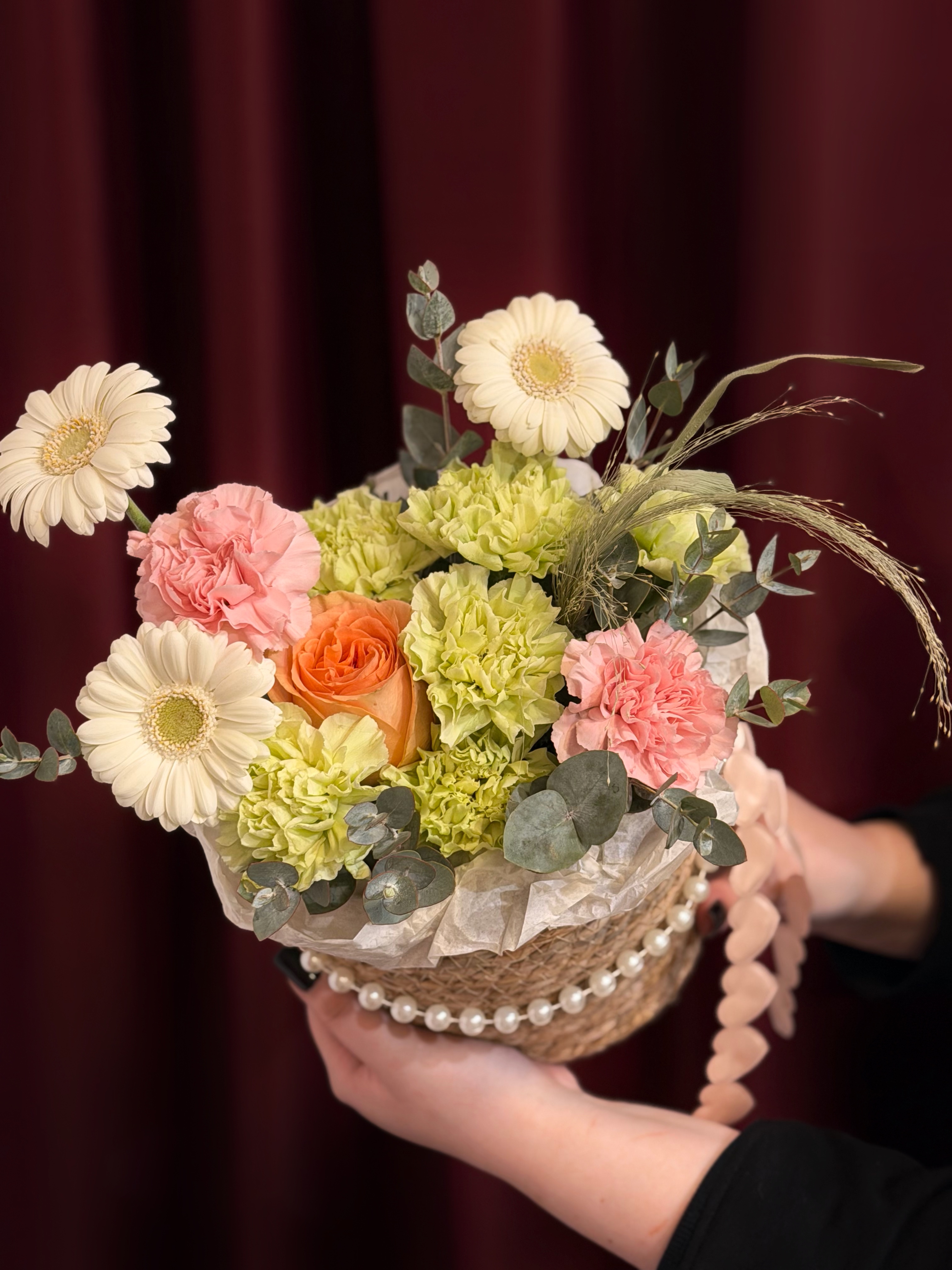 Корзинка с цветами 
