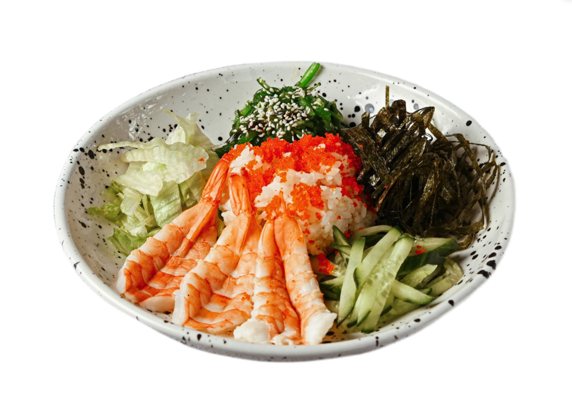 Поке с креветкой