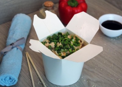 WOK "Овощной в сливках"