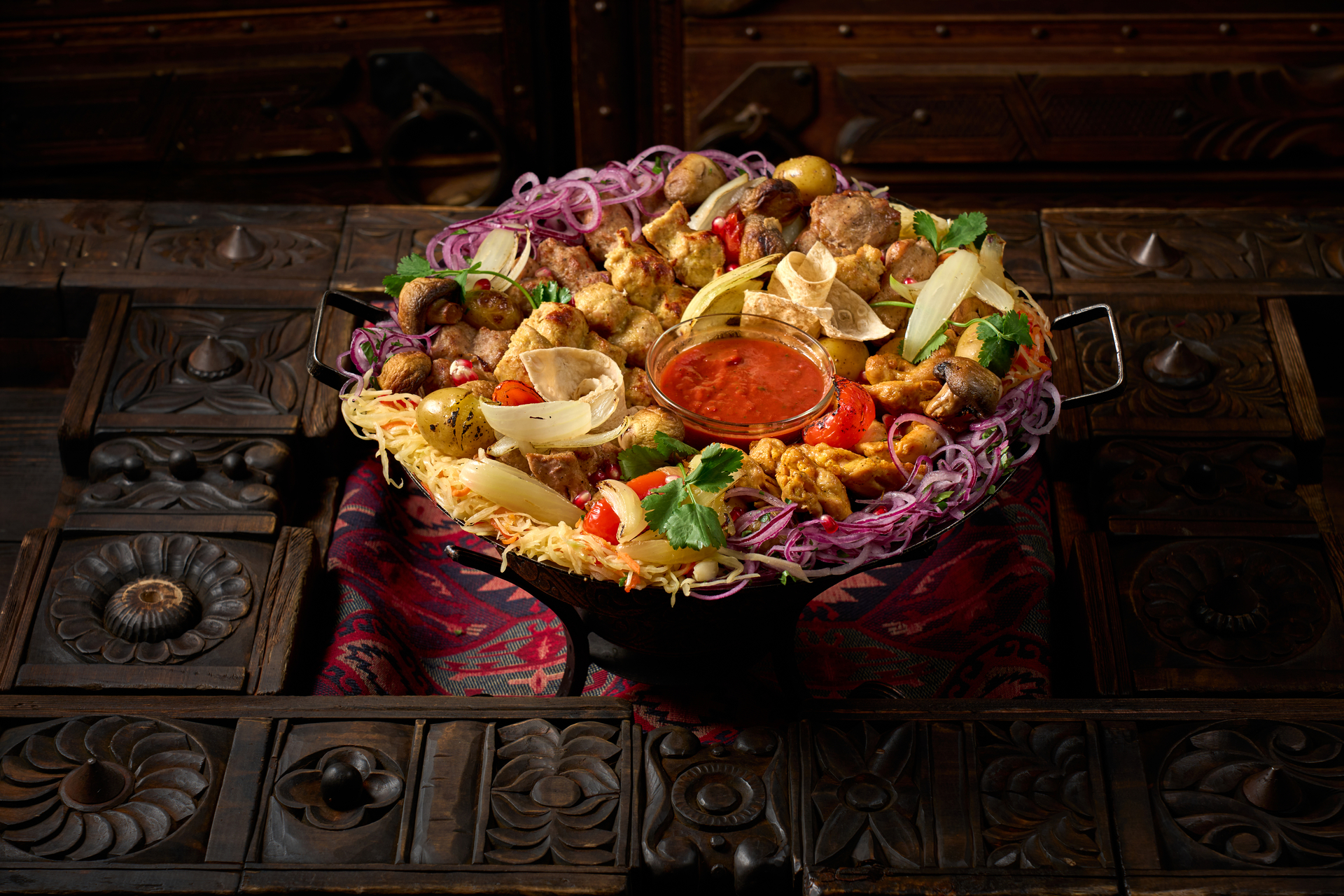 Сет Гора Казбек на 4 персоны