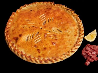 С мясом и болгарским перцем