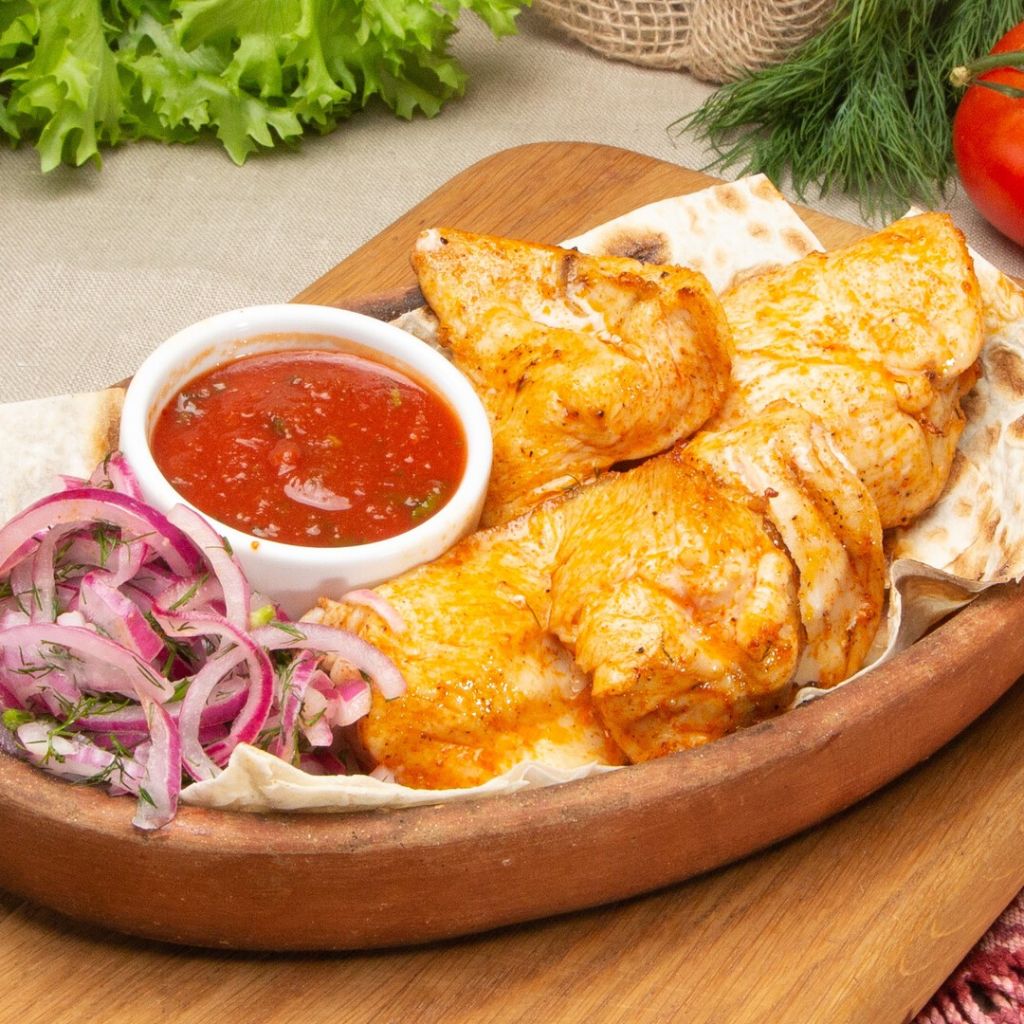 Шашлык из куринного филе