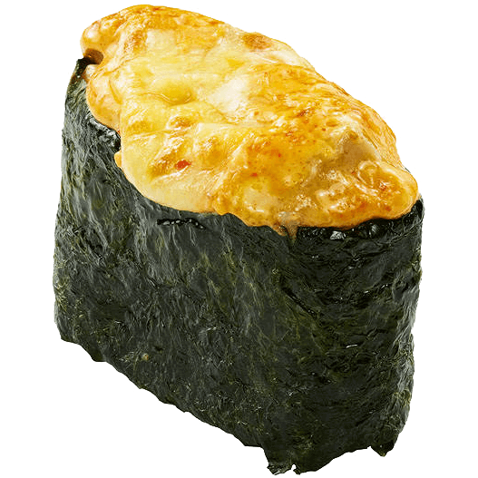 Запеченные суши с креветкой
