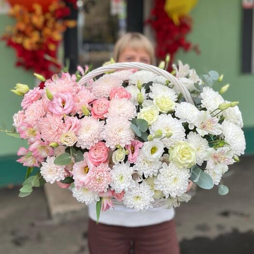 Большая Корзина с цветами