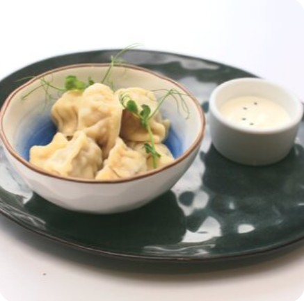 Пельмешки со сметаной