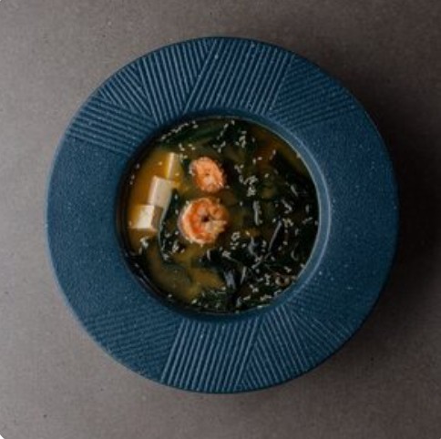 Мисо-суп с лососем