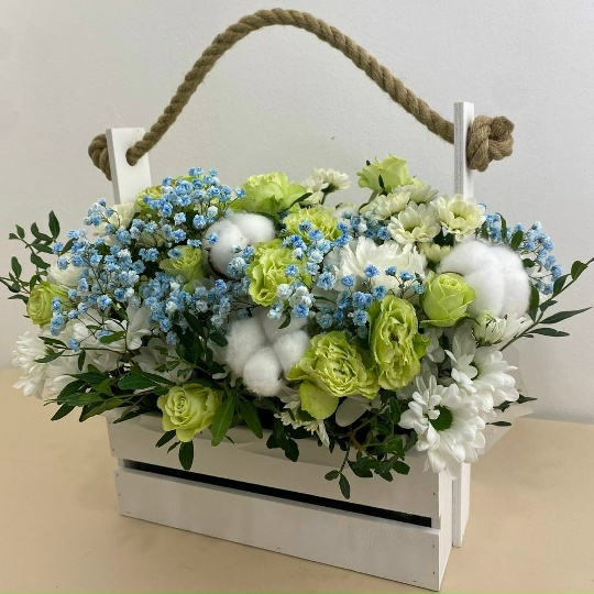 Цветочная композиция «Нежный аромат»