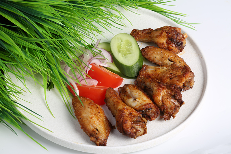 Крылышки куриные на углях
