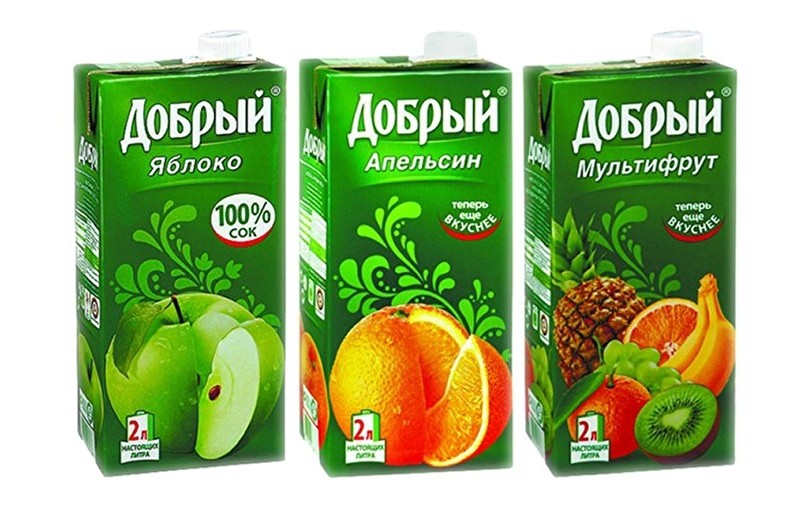 Сок Добрый 2л