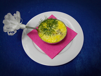 Жюльен с курицей и грибами