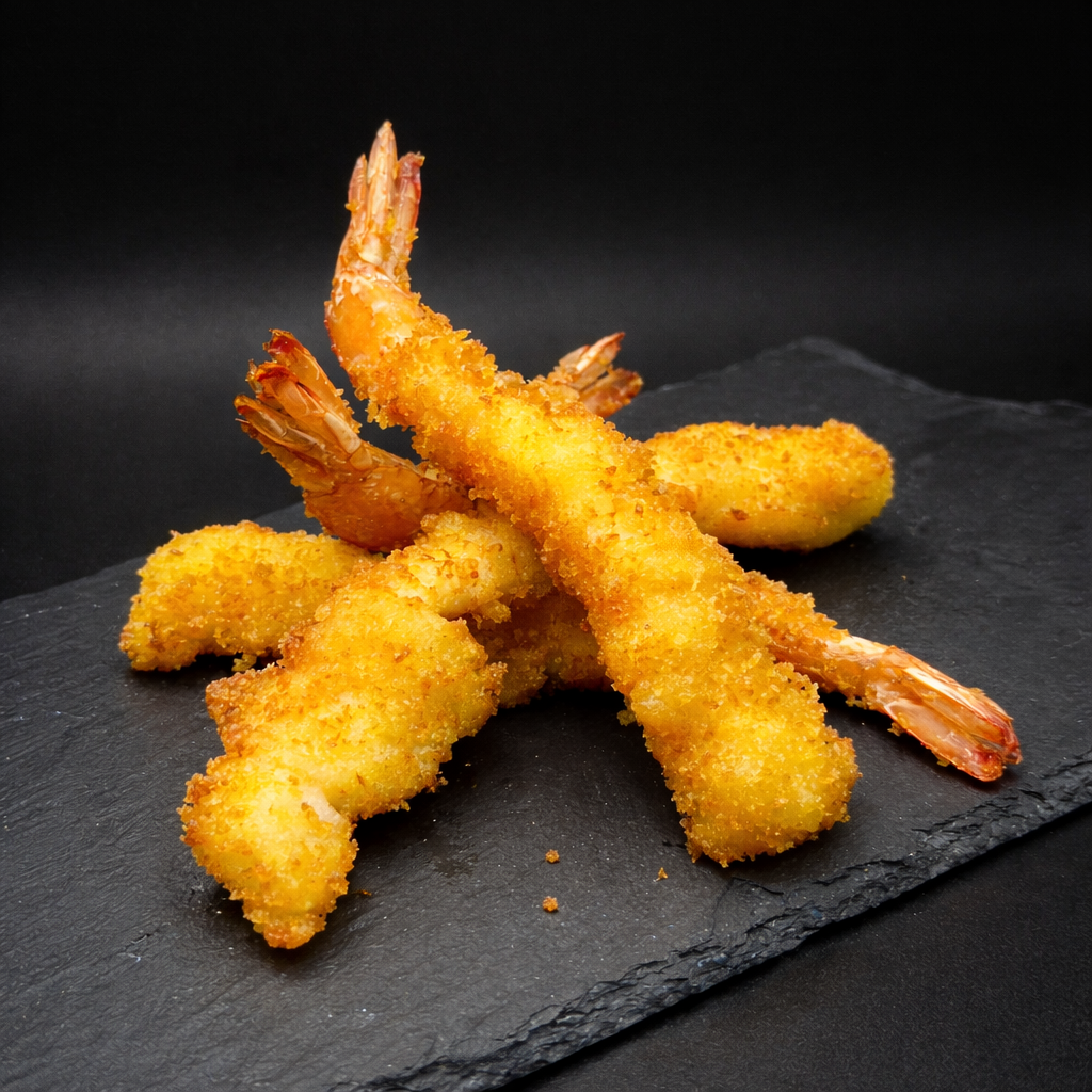 Креветки темпура