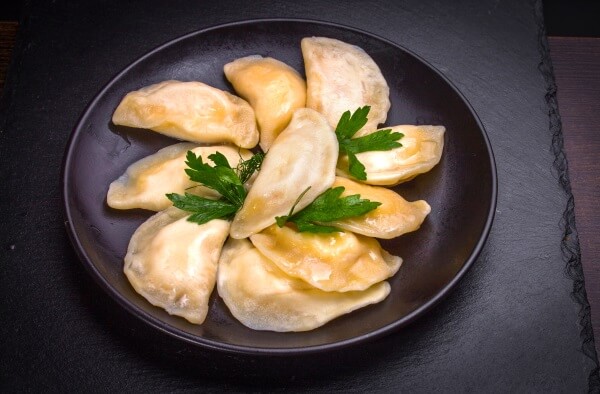 Вареники с картошкой и луком
