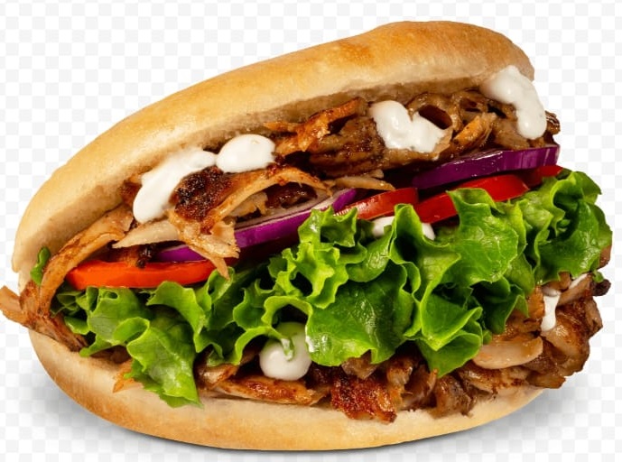 Пита турецкая с курицей