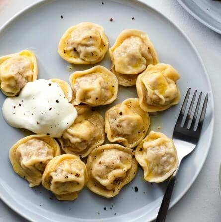 Пельмени ручной лепки (курица)