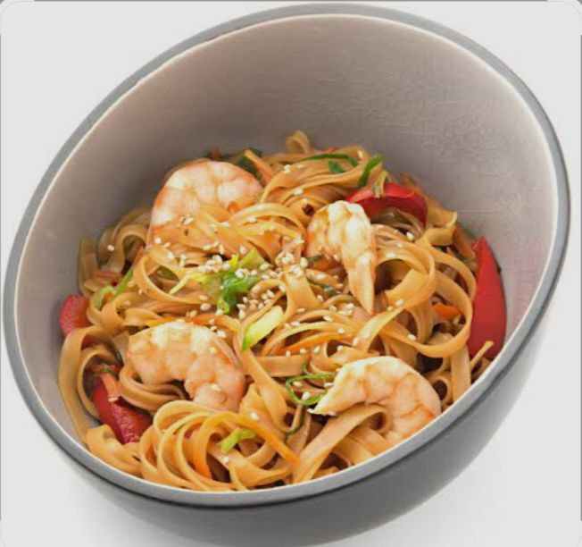 Удон с креветкой