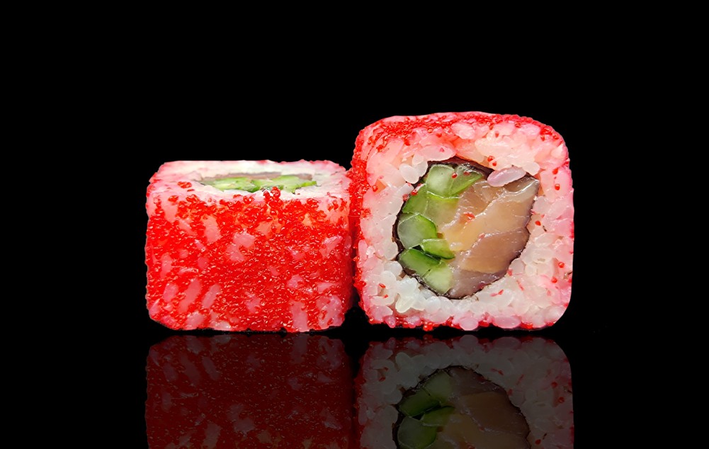 Калифорния с лососем