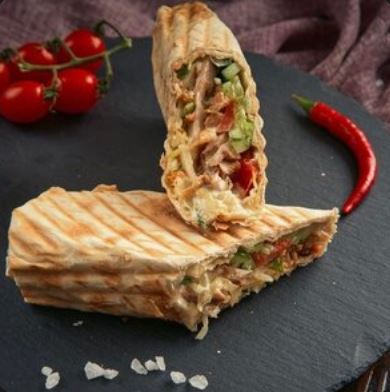 Шаурма острая с курицей