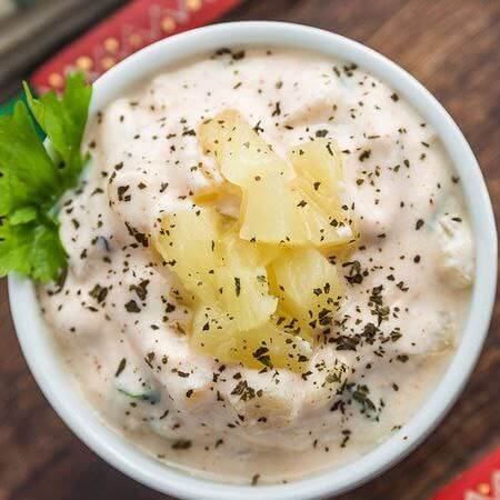 Райта с ананасом