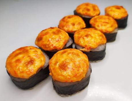 Запеченный ролл с беконом