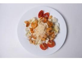 Салат Цезарь с креветкой