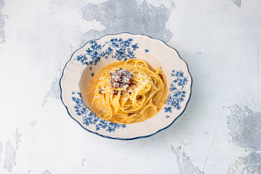 Паста Карбонара по-римски