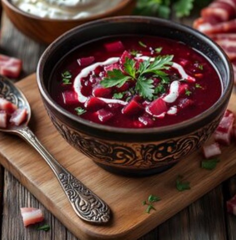 Борщ с говядиной