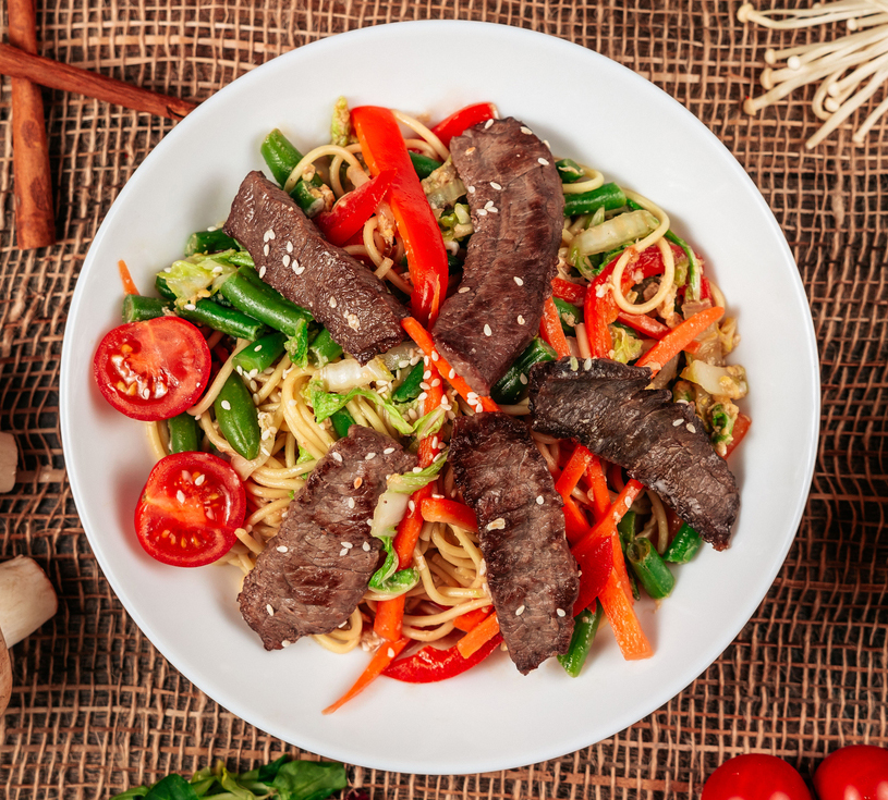 Рамён с говядиной