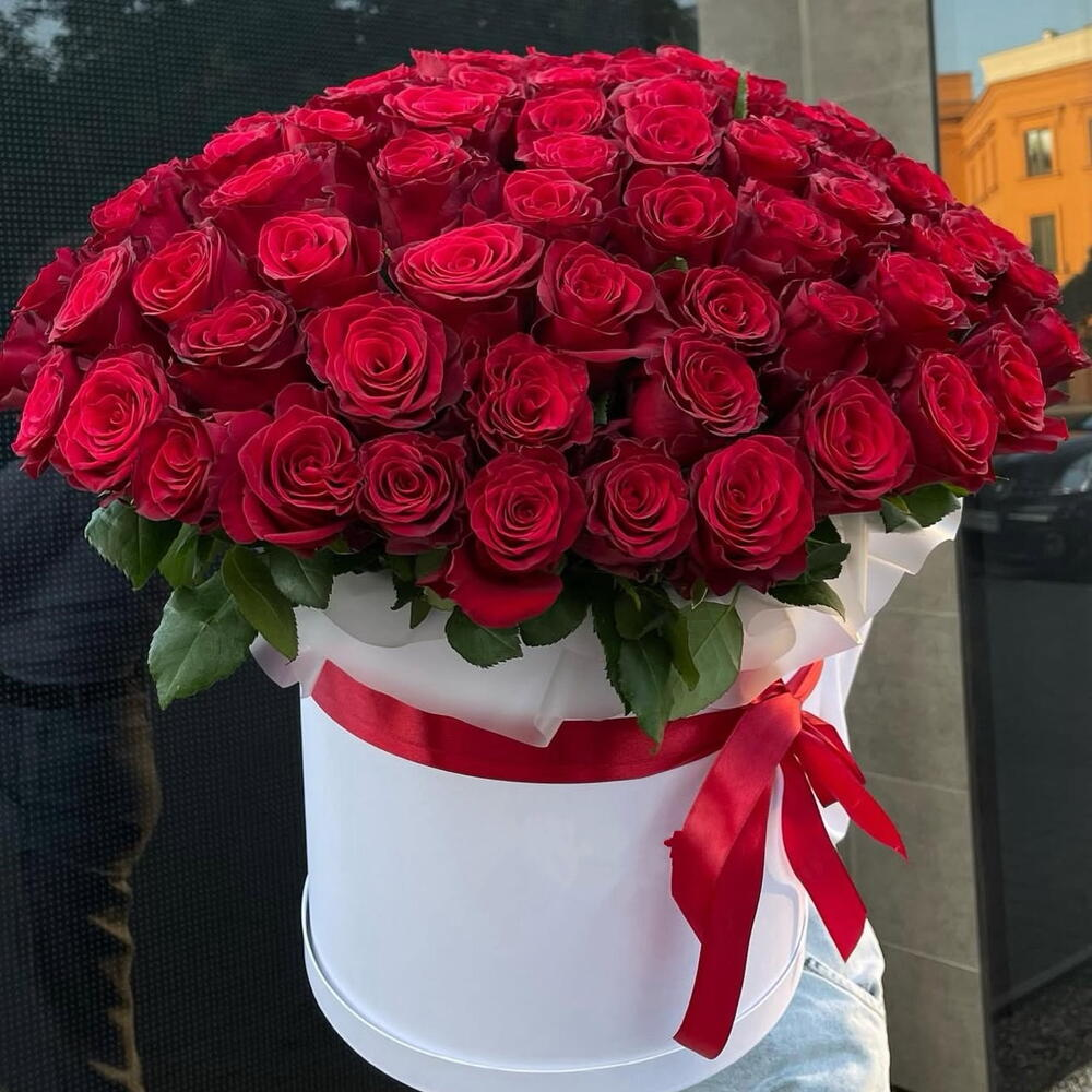 51 Роза в коробе