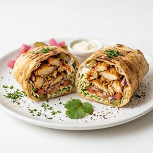 Мини-шаурма c курицей