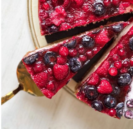 Чизкейк с Лесными Ягодами