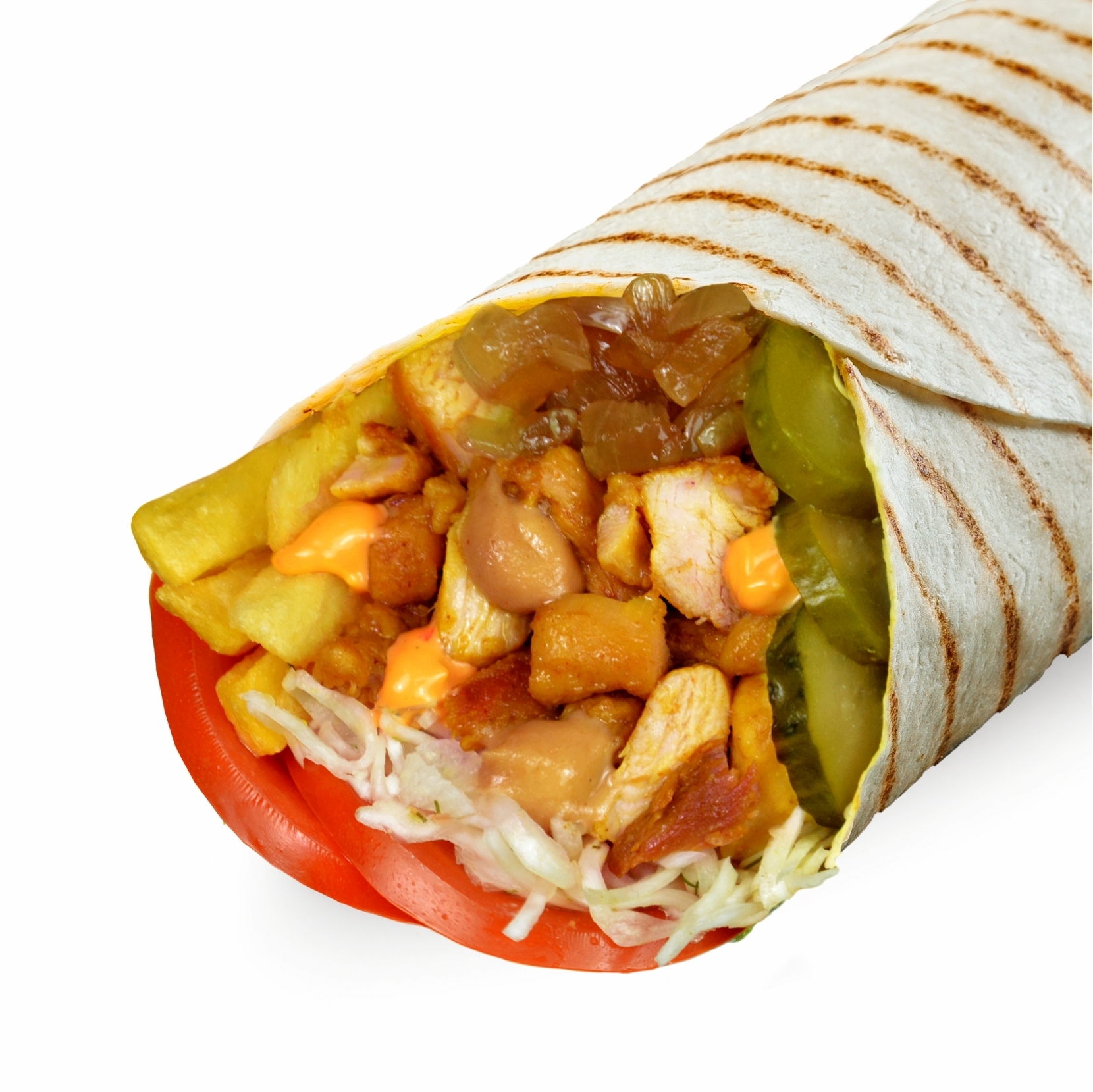 Шаверма по-датски В тортилье