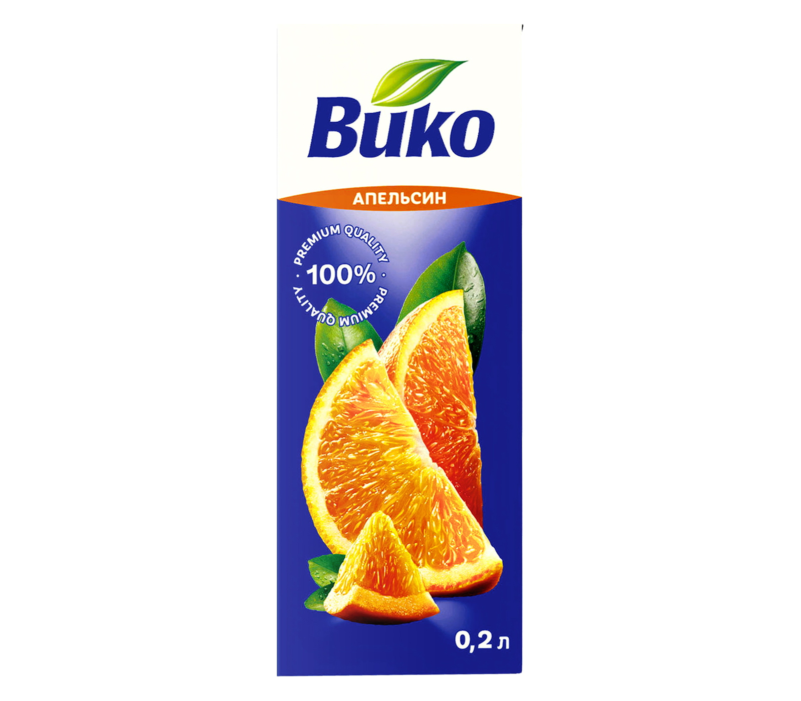 Вико Апельсиновый сок 0,2л.