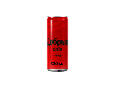 Добрый Cola без сахара 330 мл