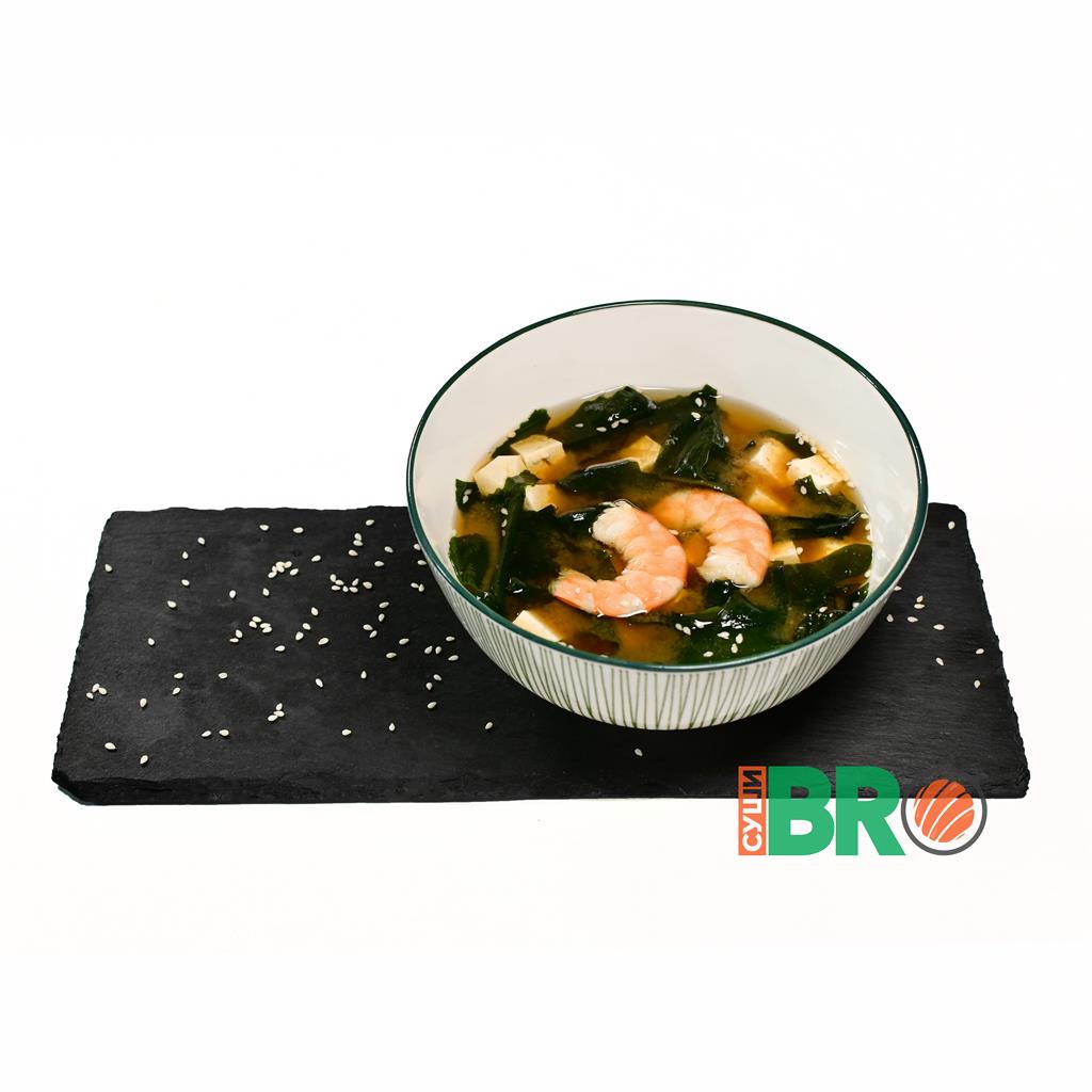 Мисо с креветкой