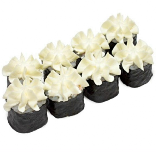 Маки с креветкой и сливочным сыром