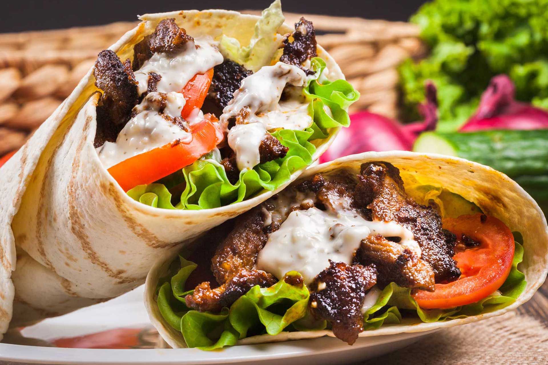 Шаурма классическая с говядиной