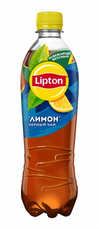 Липтон Черный с лимоном 0,5