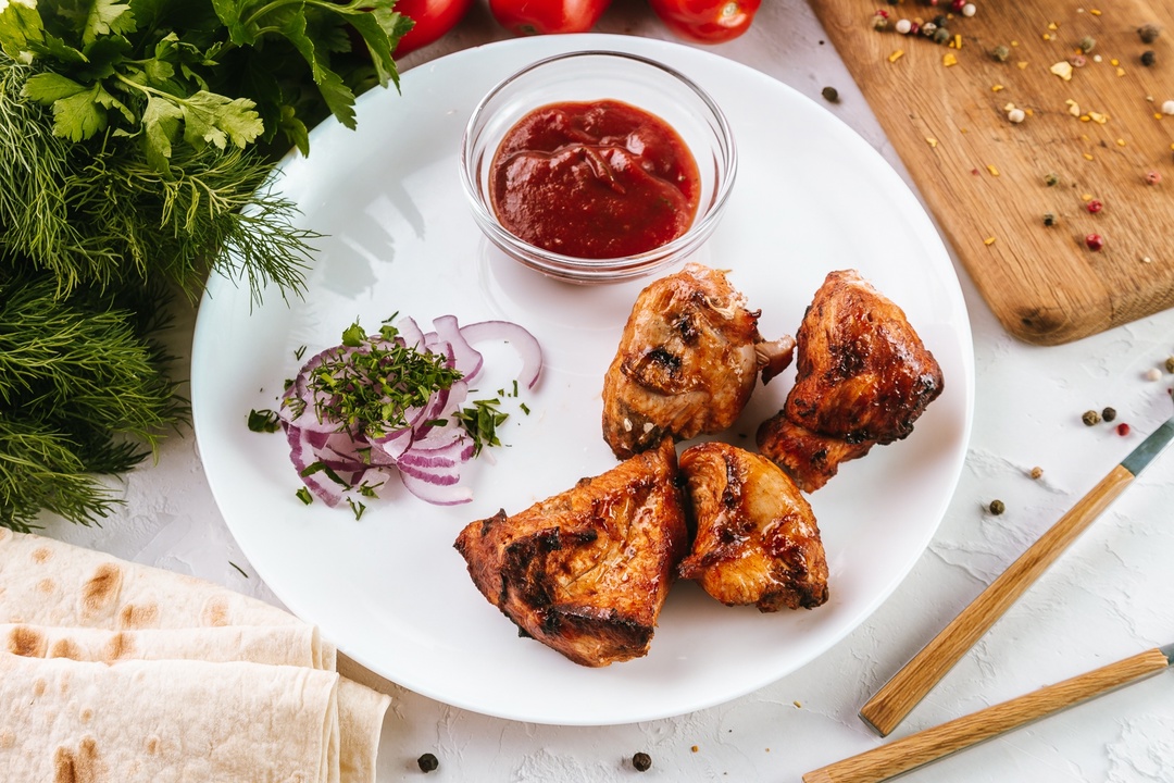 Шашлык из курицы