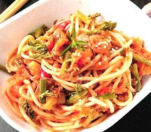 Wok my Box Удон терияки с курицей