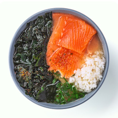 Мисо с лососем