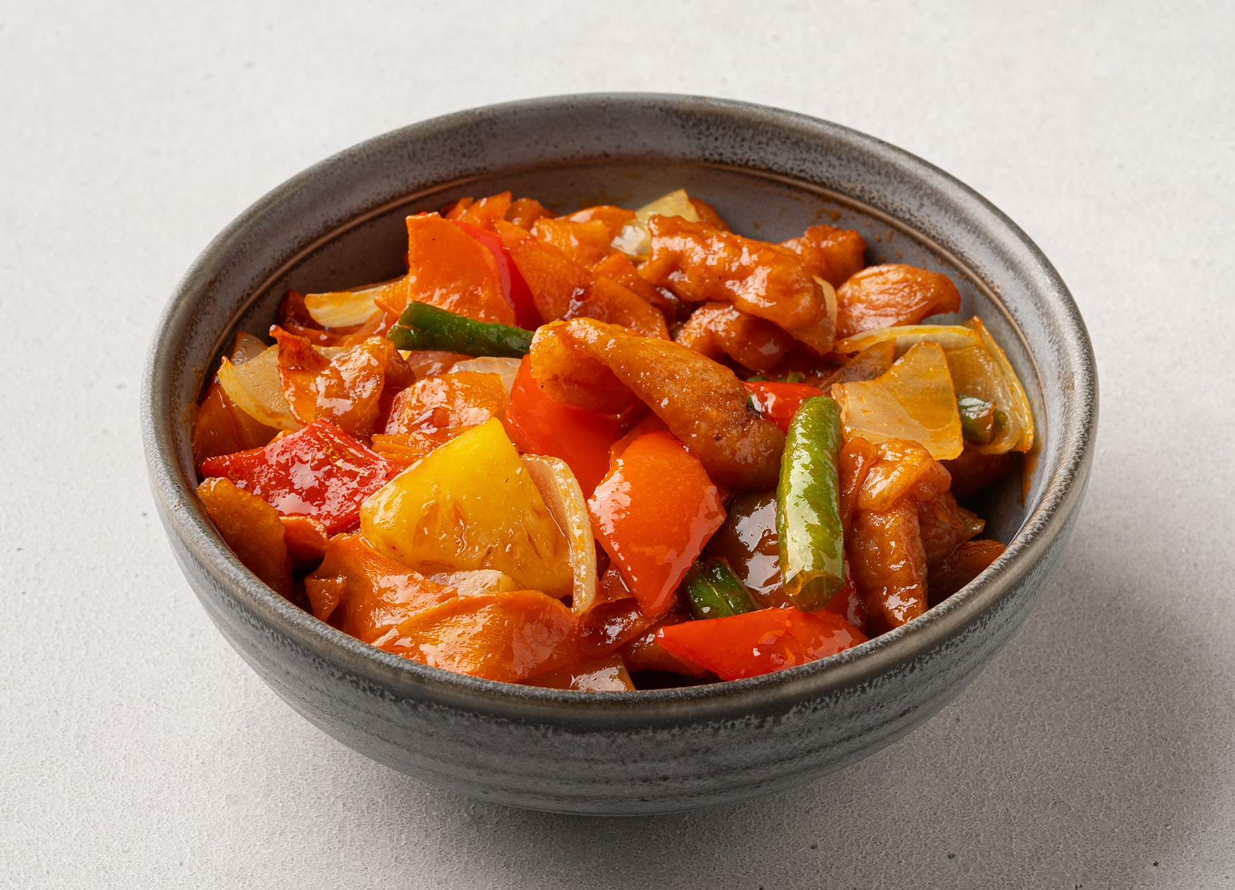 Цыплёнок в кисло-сладком соусе