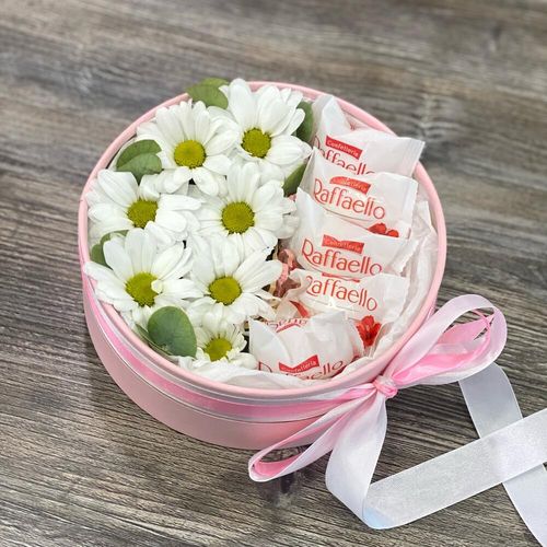Ромашки с раффаэлло (к1807)