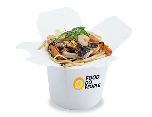 WOK с морепродуктами