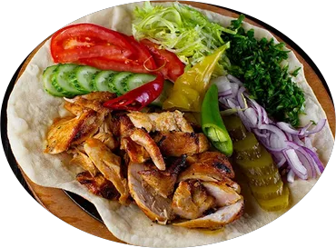 Шаурма открытая 300г.