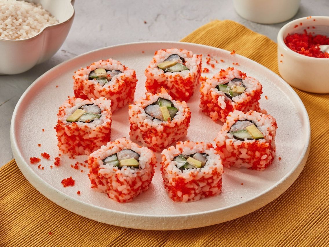 Калифорния с креветкой