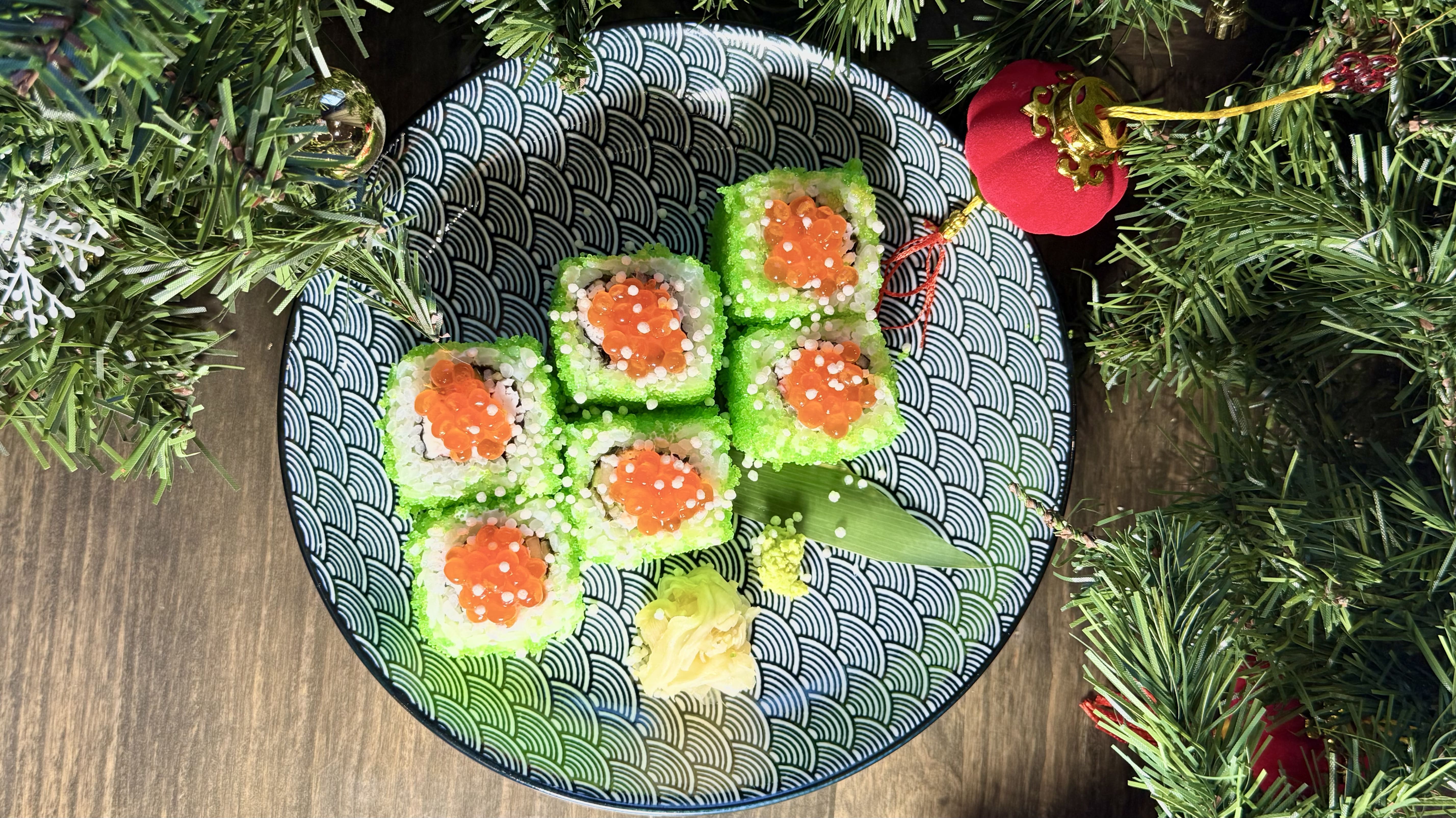 Новогодний ролл