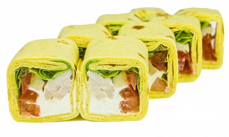 Тортилья с курицей