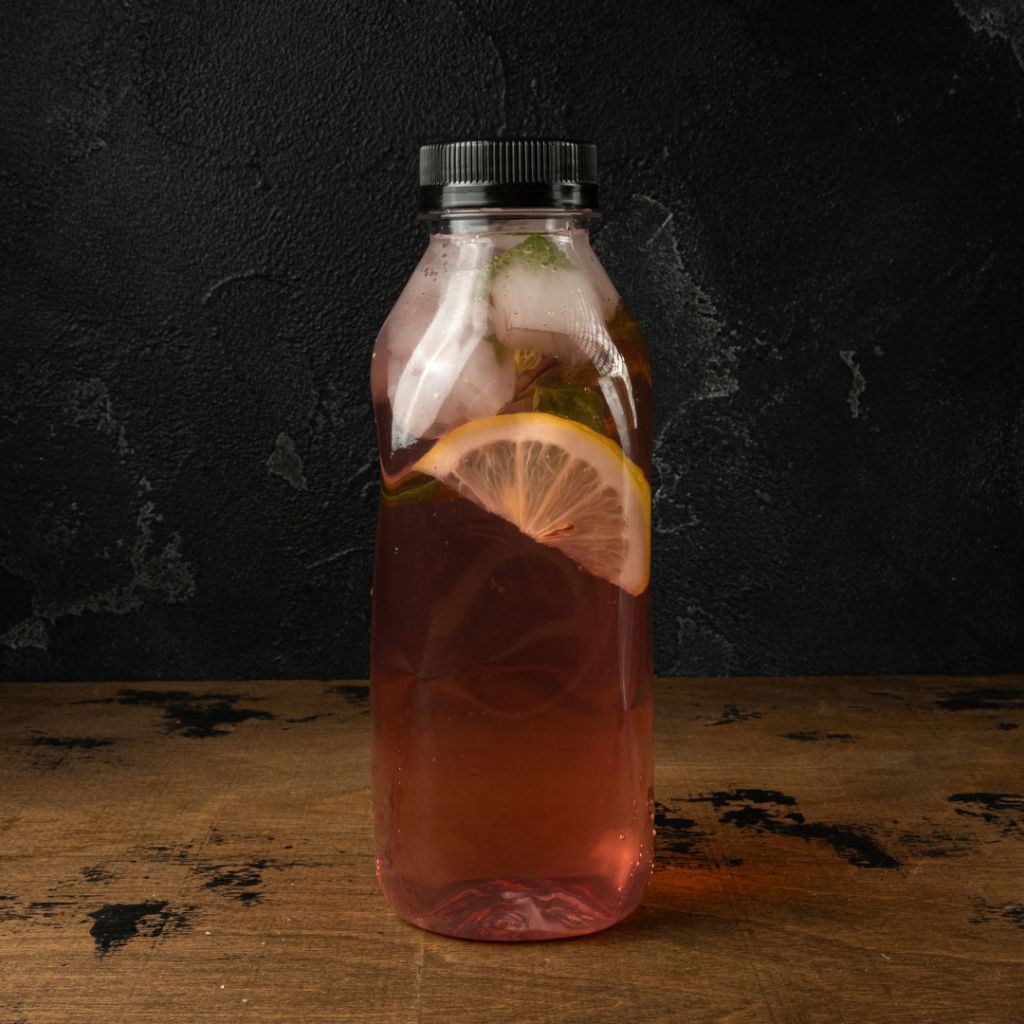 Клубника-ревень-базилик